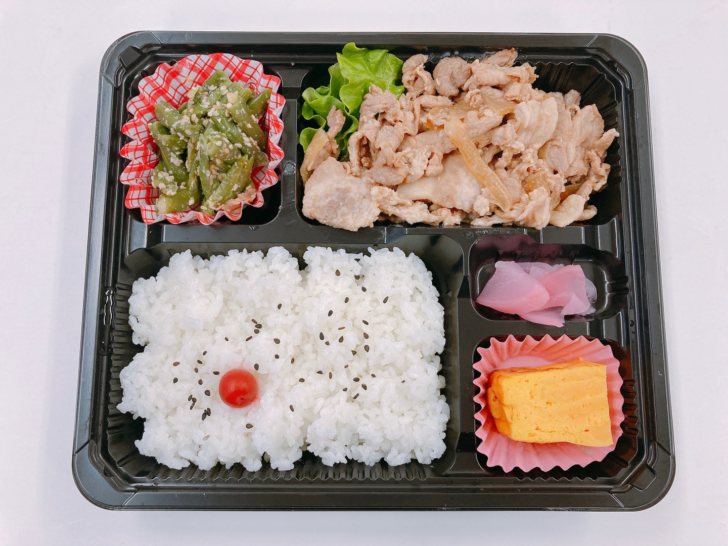【B】生姜焼き